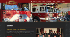 Desktop Screenshot of glensidefire.com